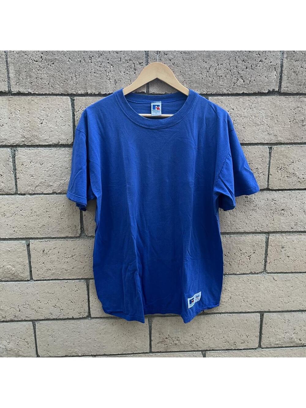 Vintage blue made in USA Russel athletic shirt | size XL